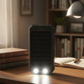 Vandtæt solcelledrevet powerbank med 30000mAh til udendørs eventyr - Fioriscas
