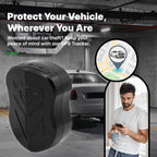 Rastreador GPS para automóvil con activación por voz, batería impermeable de 5000mAh