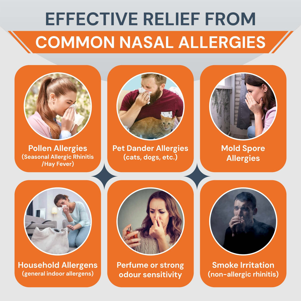 Dispositivo nasale NexNose a luce rossa per respirare più facilmente e con maggiore comfort