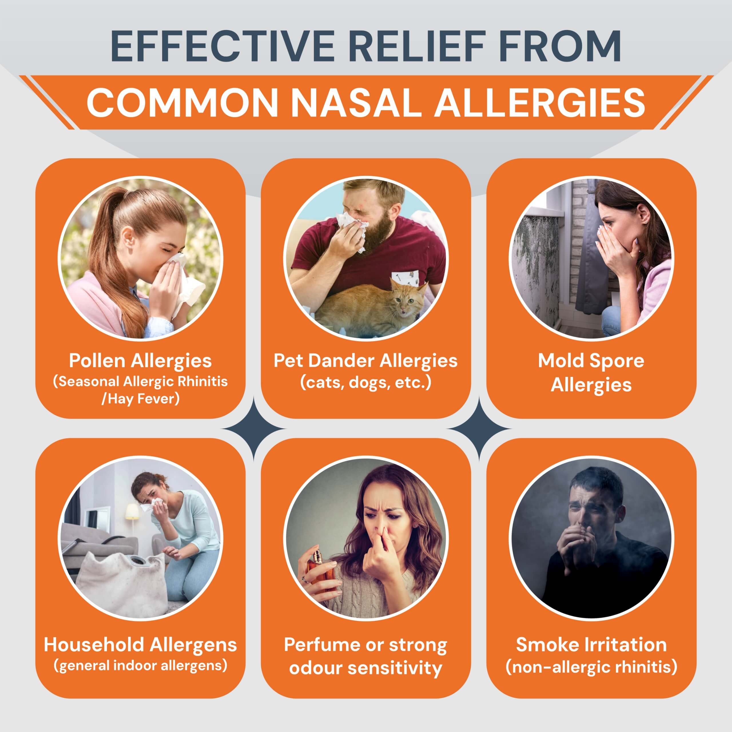 Dispositivo nasale NexNose a luce rossa per respirare più facilmente e con maggiore comfort