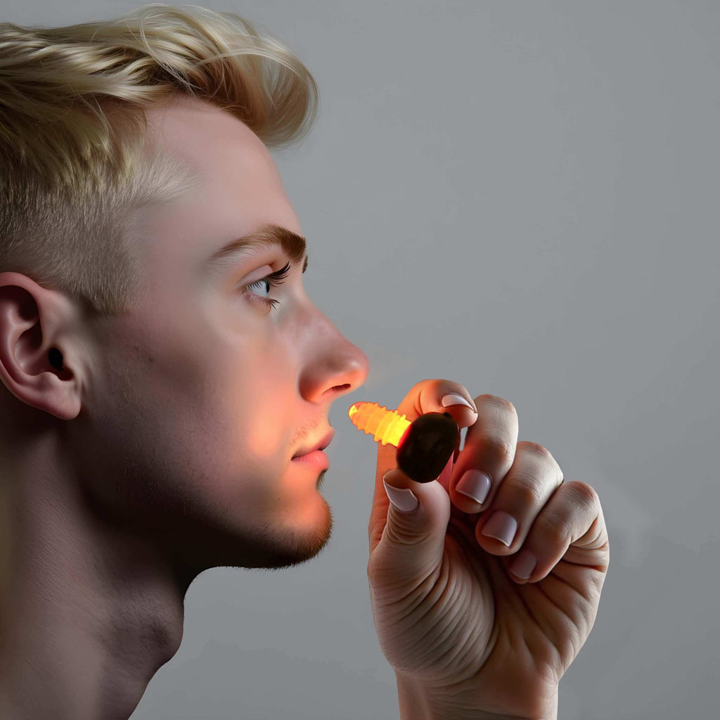 Dispositivo nasale NexNose a luce rossa per respirare più facilmente e con maggiore comfort