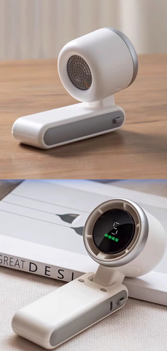 AeroVanta WindPulse Rechargeable Handheld Cooling Fan