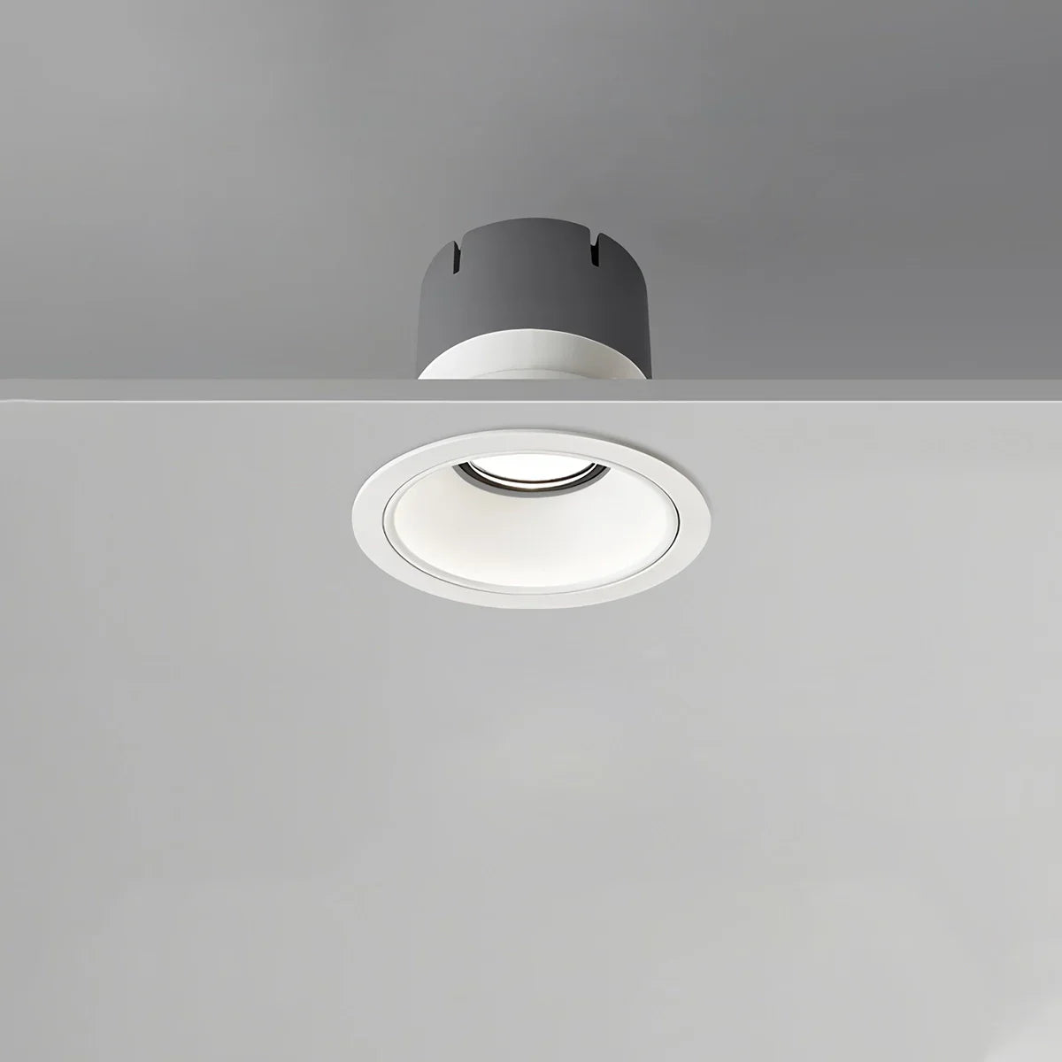 LumenArc beépíthető LED spot 75 mm-es kivágással és csillogáscsökkentéssel
