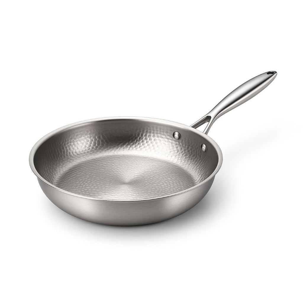 Titanium-Bratpfanne mit beschichtungsfreier Antihaftoberfläche, 11 Zoll