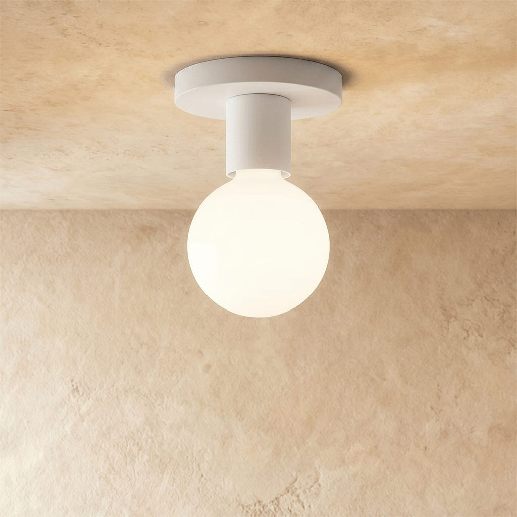 NovaLattice Minimal LED Ceiling Light in Black or White