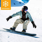 Rechargeable Heated Gloves, ThermaGrip Touchscreen-Ready For Winter