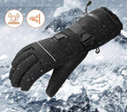 Rechargeable Heated Gloves, ThermaGrip Touchscreen-Ready For Winter
