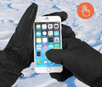 Rechargeable Heated Gloves, ThermaGrip Touchscreen-Ready For Winter