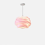 Loftslampe i glas med rosenkrans-inspireret blomstermønster, Luminara