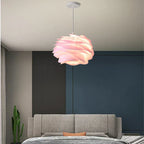 Loftslampe i glas med rosenkrans-inspireret blomstermønster, Luminara