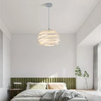 Loftslampe i glas med rosenkrans-inspireret blomstermønster, Luminara