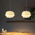 Loftslampe i glas med rosenkrans-inspireret blomstermønster, Luminara