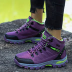 Botas de senderismo de invierno AuroraTrail para mujer, de horma ancha y con soporte para el arco plantar