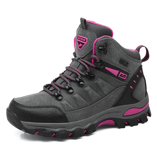 Botas de senderismo de invierno AuroraTrail para mujer, de horma ancha y con soporte para el arco plantar
