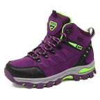Botas de senderismo de invierno AuroraTrail para mujer, de horma ancha y con soporte para el arco plantar