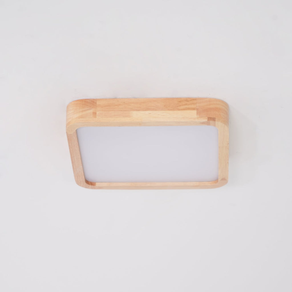 Hano Wooden Geometric Ceiling Light | Fioriscas