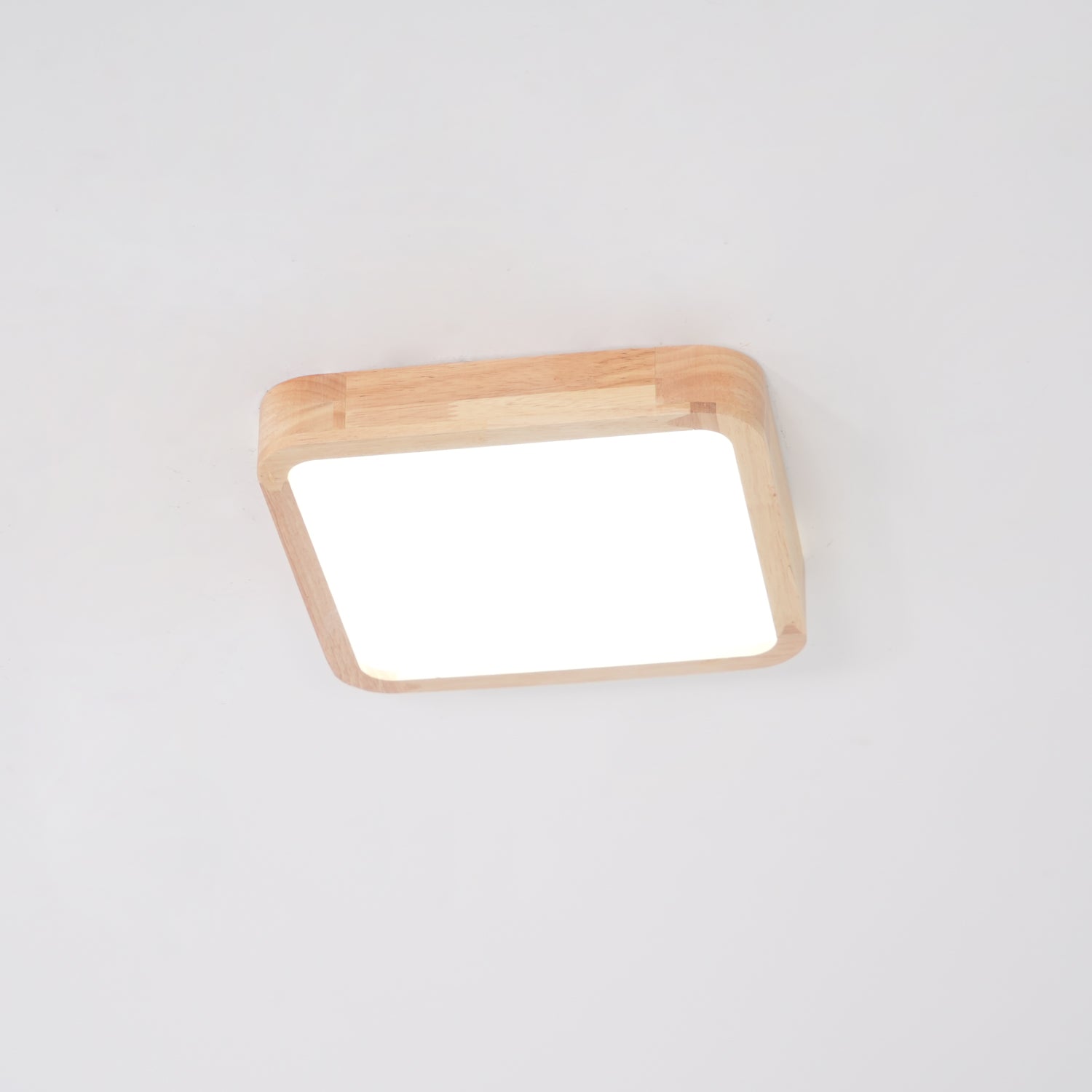 Hano Wooden Geometric Ceiling Light | Fioriscas