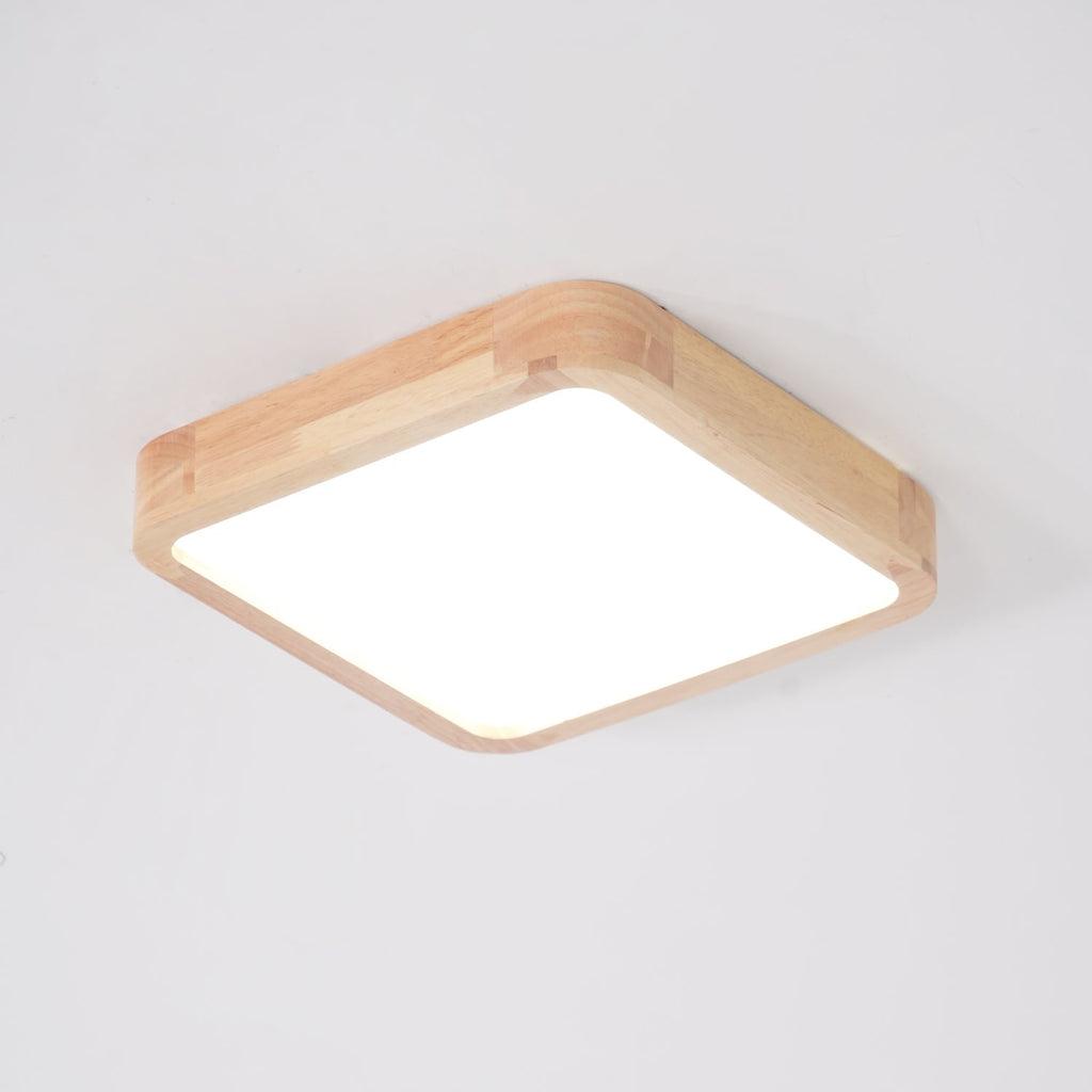 Hano Wooden Geometric Ceiling Light | Fioriscas
