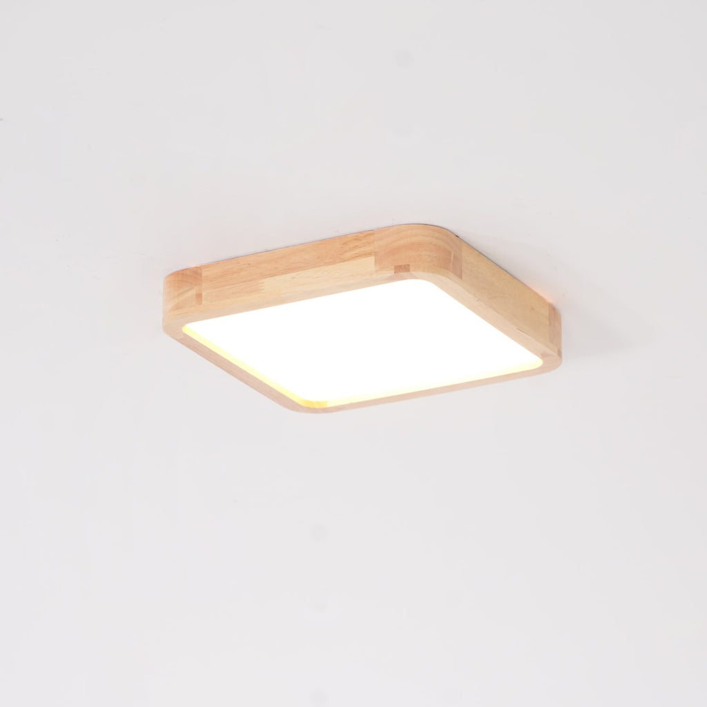 Hano Wooden Geometric Ceiling Light | Fioriscas