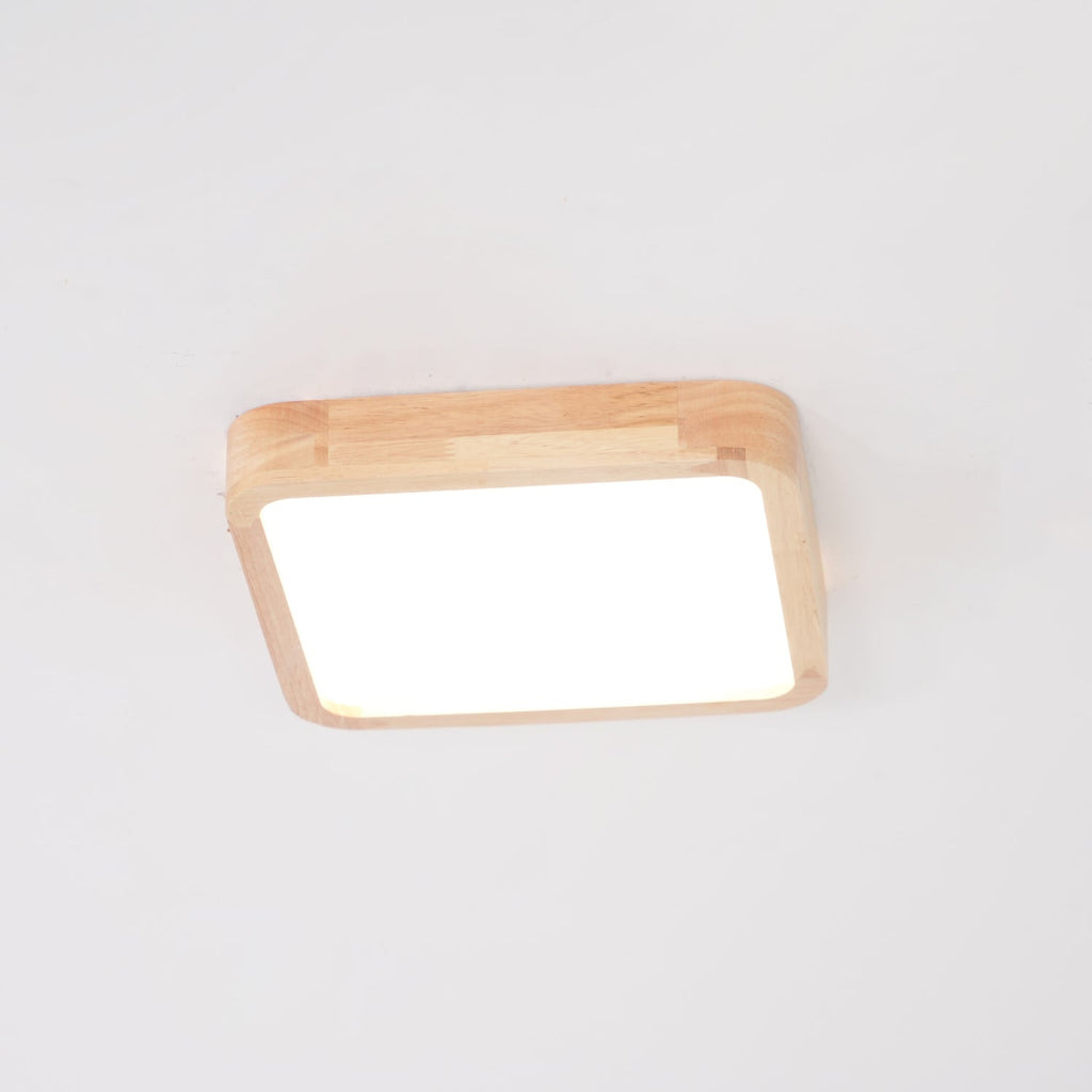 Hano Wooden Geometric Ceiling Light | Fioriscas