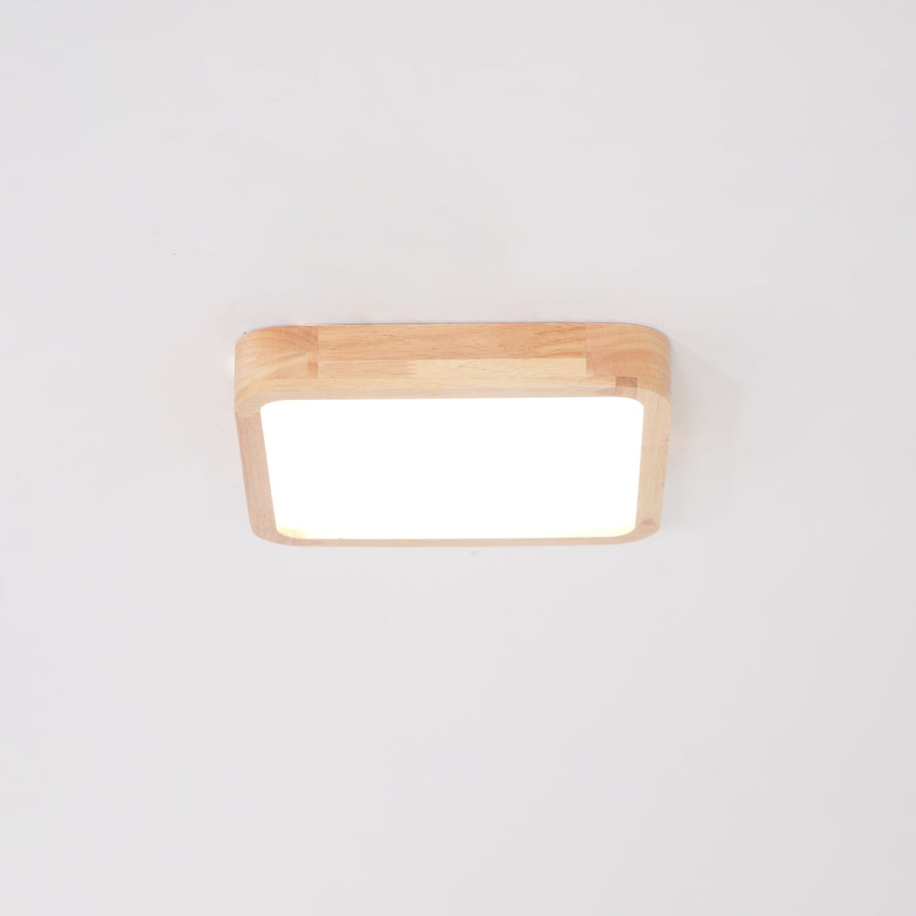 Hano Wooden Geometric Ceiling Light | Fioriscas