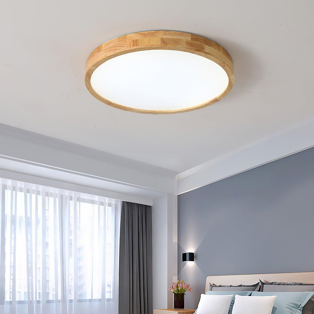 Hano Wooden Geometric Ceiling Light | Fioriscas