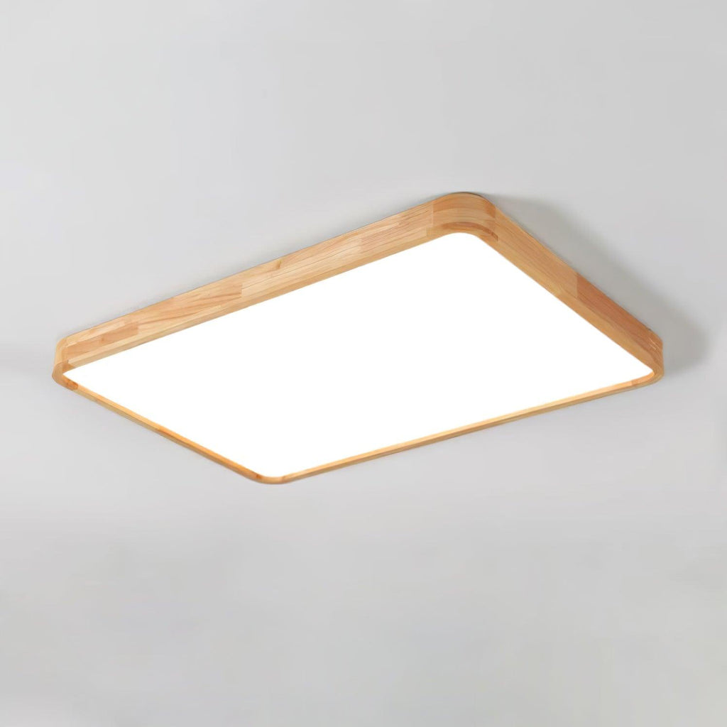 Hano Wooden Geometric Ceiling Light | Fioriscas