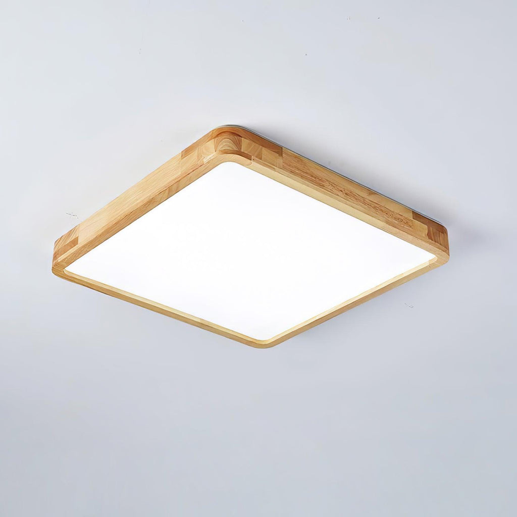 Hano Wooden Geometric Ceiling Light | Fioriscas