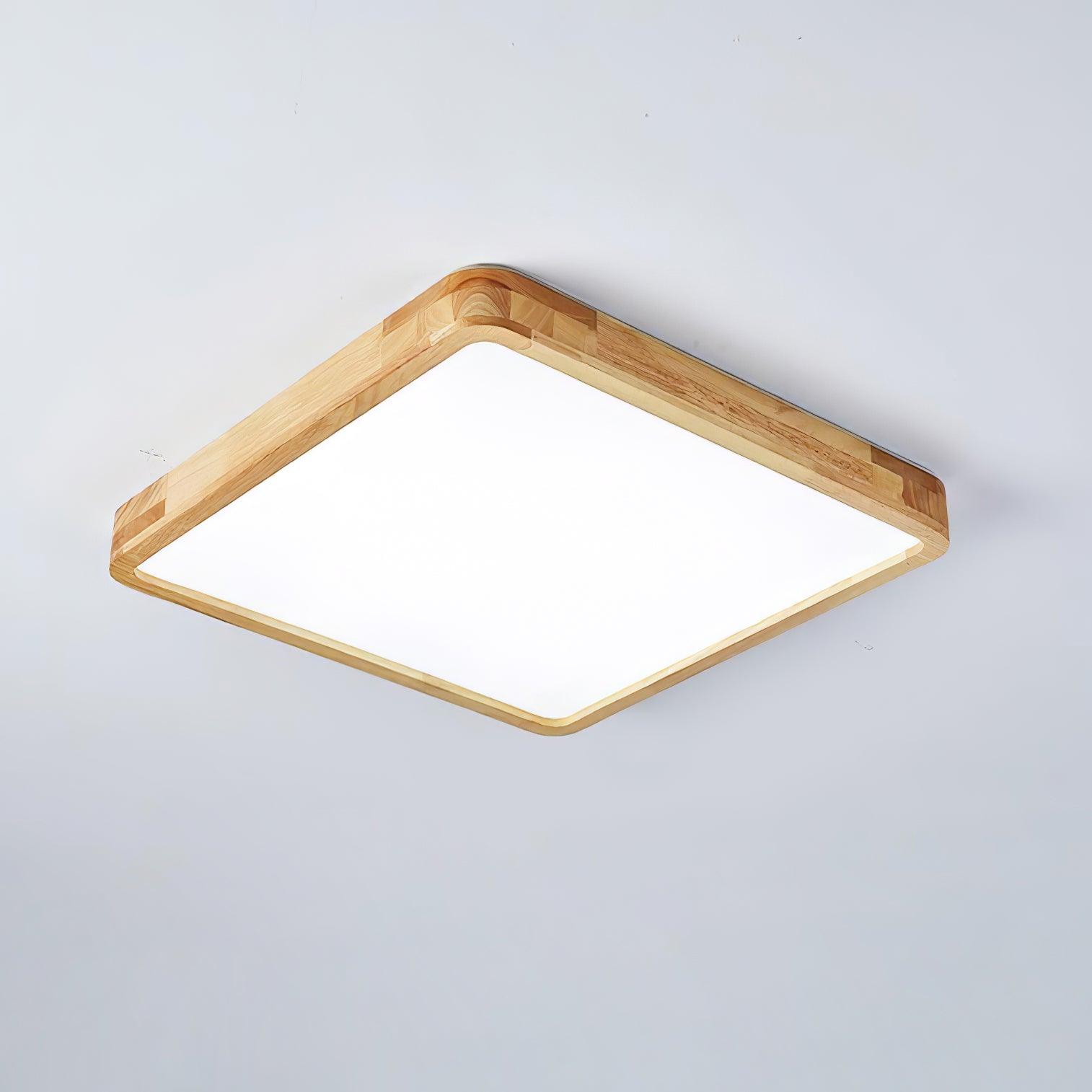 Hano Wooden Geometric Ceiling Light | Fioriscas