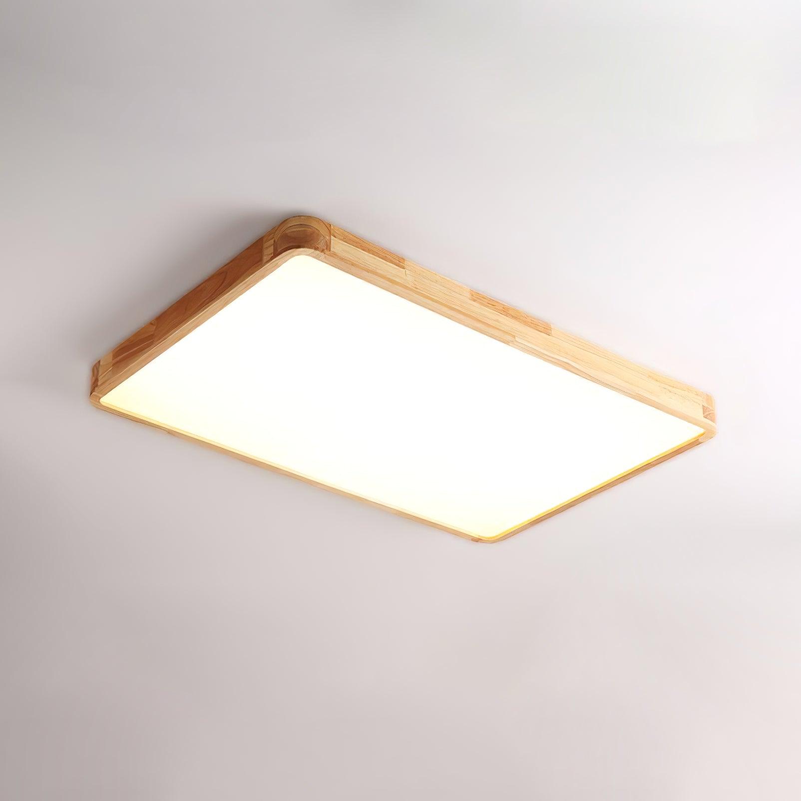 Hano Wooden Geometric Ceiling Light | Fioriscas