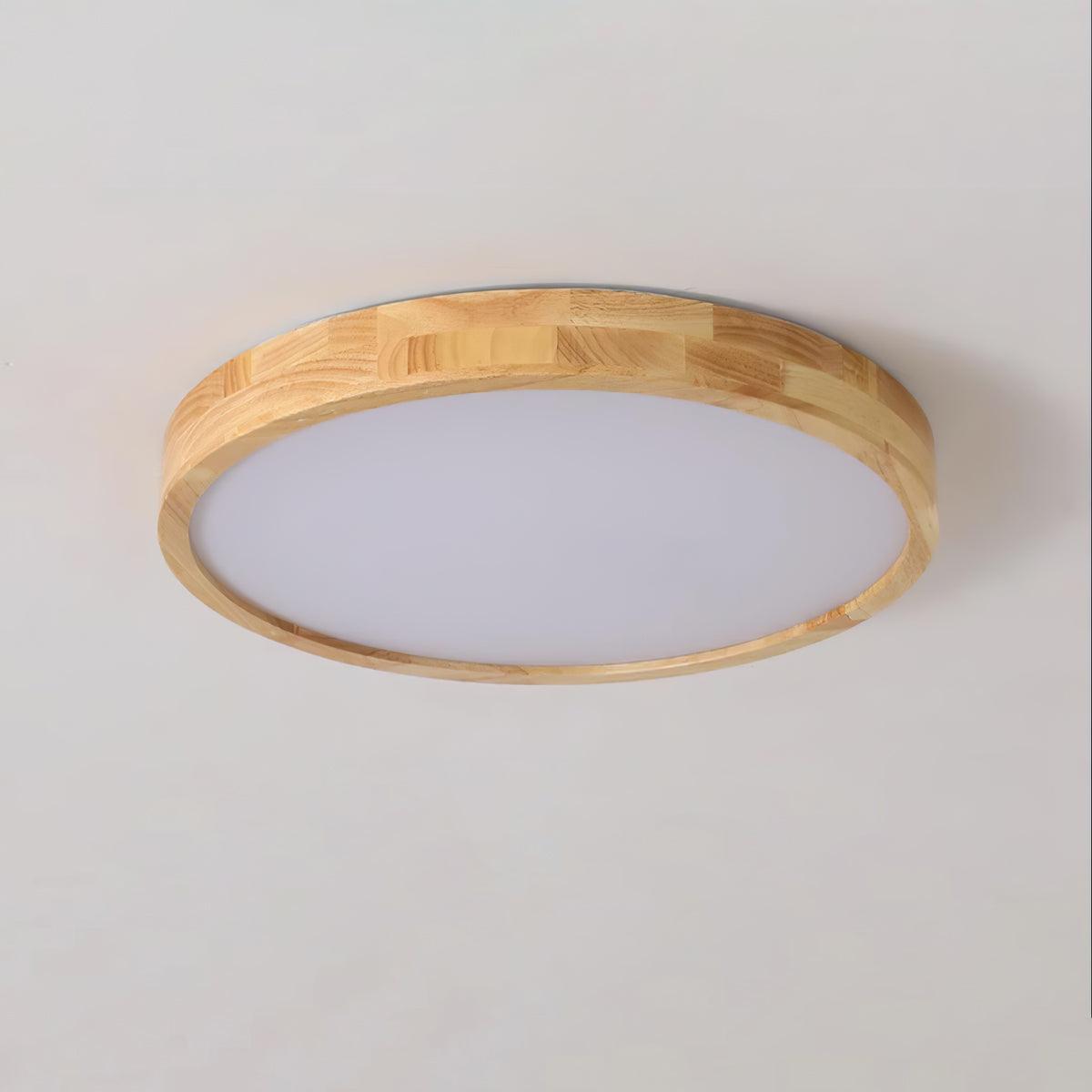 Hano Wooden Geometric Ceiling Light | Fioriscas