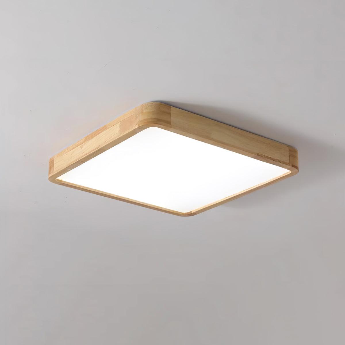 Hano Wooden Geometric Ceiling Light | Fioriscas