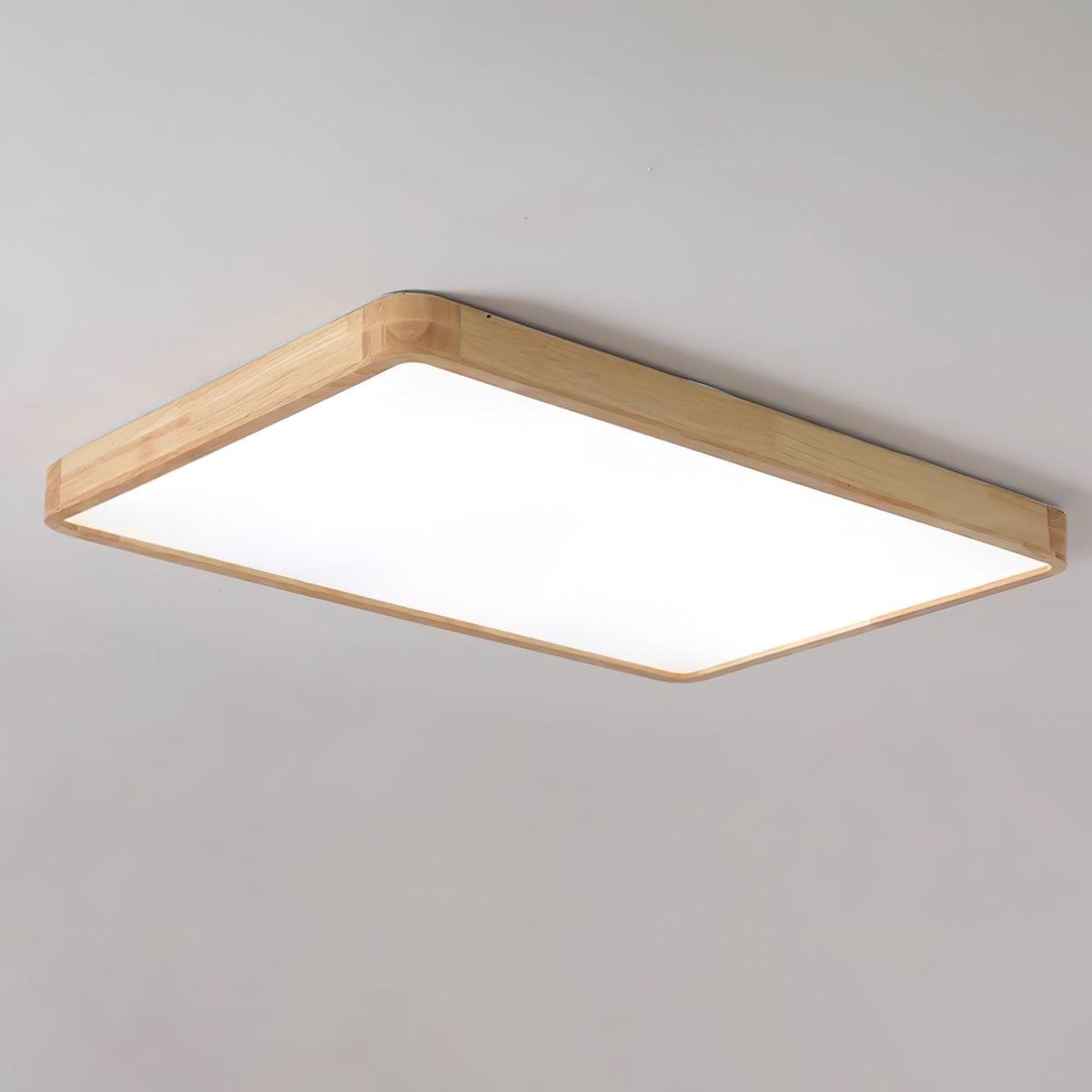 Hano Wooden Geometric Ceiling Light | Fioriscas