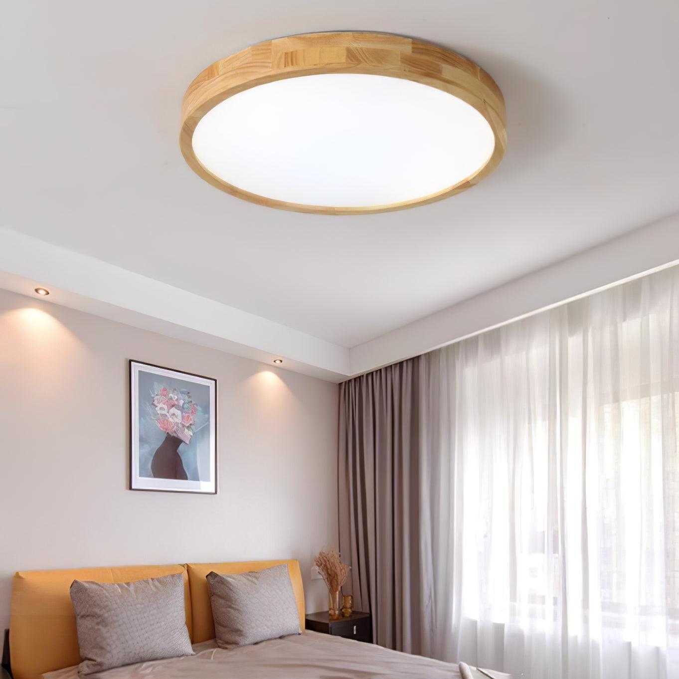 Hano Wooden Geometric Ceiling Light | Fioriscas