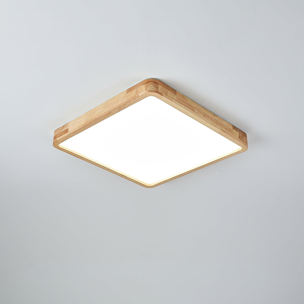 Hano Wooden Geometric Ceiling Light | Fioriscas