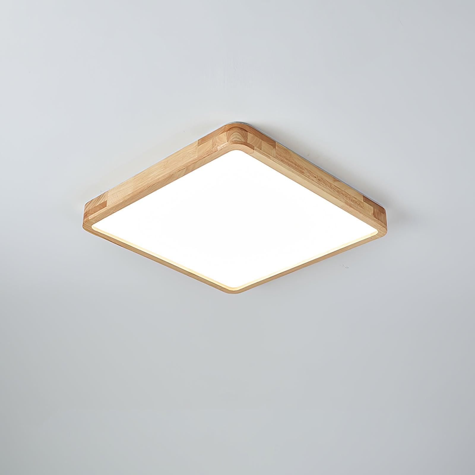 Hano Wooden Geometric Ceiling Light | Fioriscas