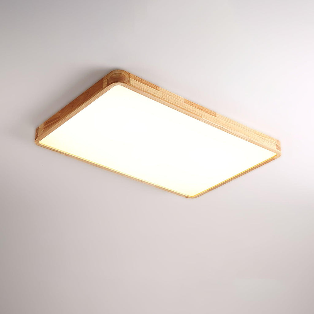 Hano Wooden Geometric Ceiling Light | Fioriscas