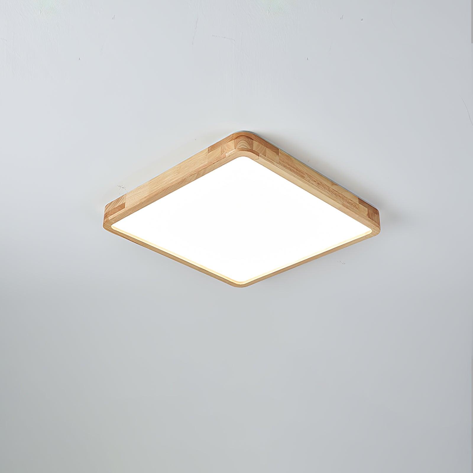Hano Wooden Geometric Ceiling Light | Fioriscas