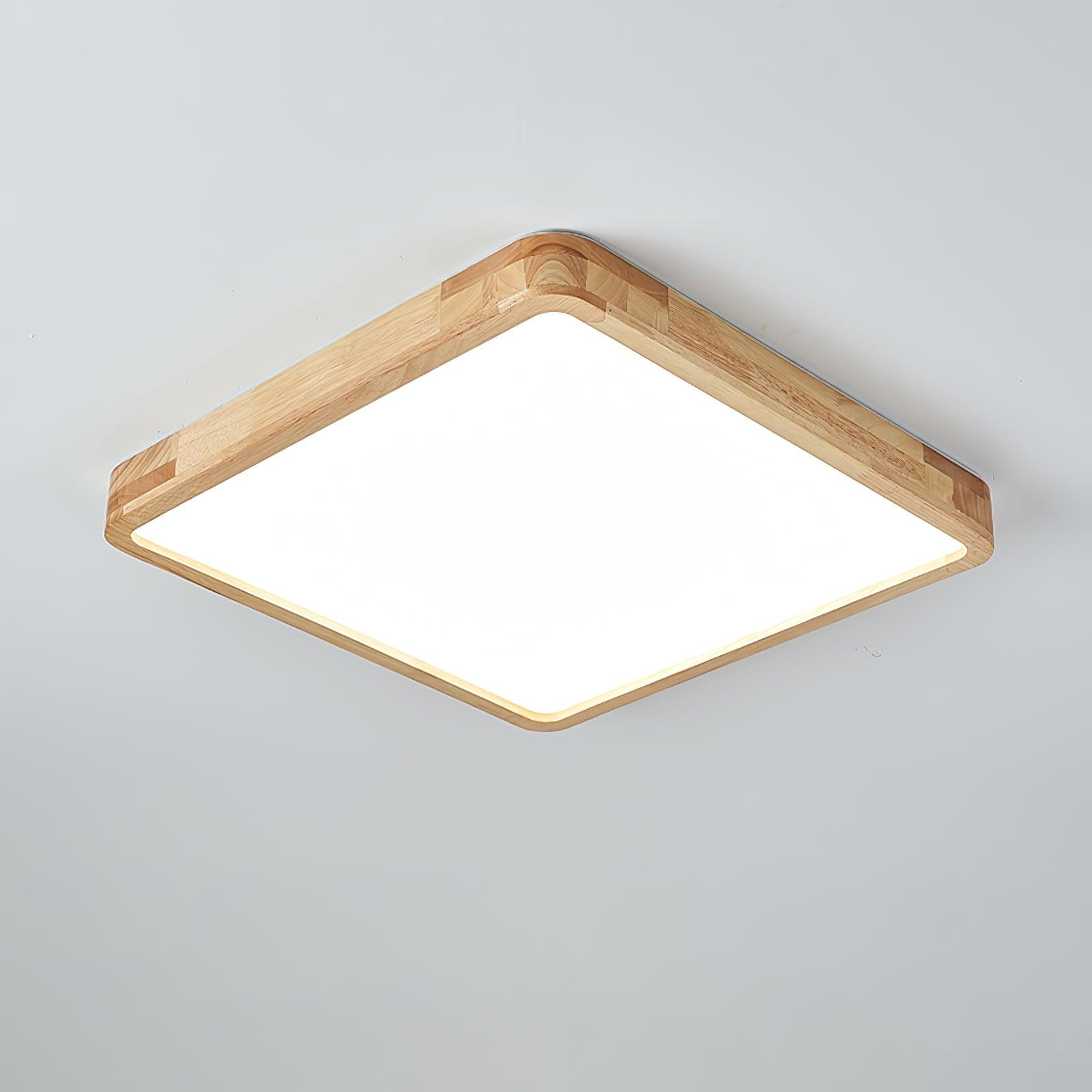 Hano Wooden Geometric Ceiling Light | Fioriscas