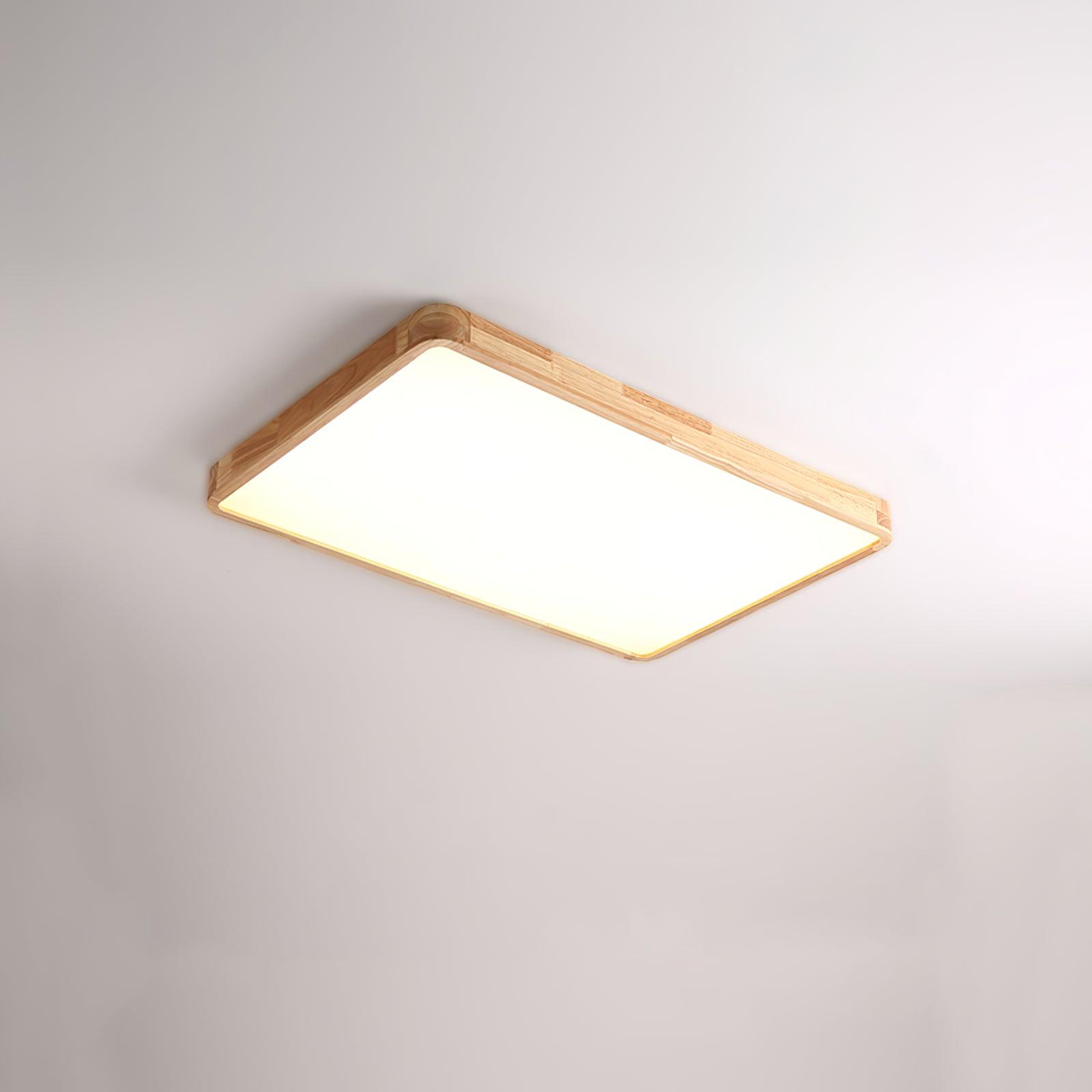 Hano Wooden Geometric Ceiling Light | Fioriscas