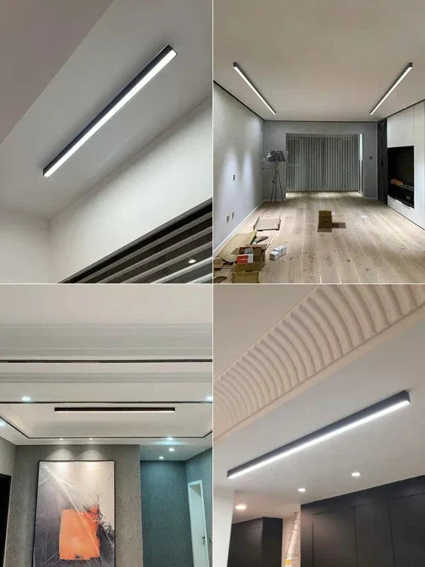 Lumenra Eco LED Flush Ceiling Light, Dimmable, Black or White, 6 Sizes