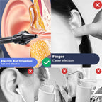 QuellWave háromsugaras fültisztító öblítőkészlet 3 nyomásbeállítással