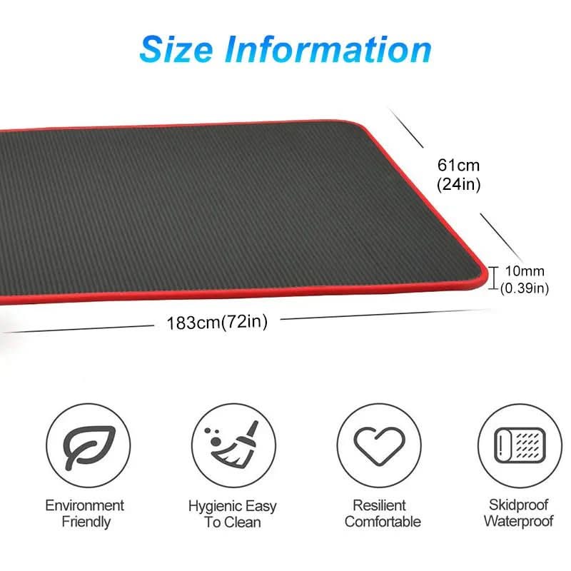 Tapis de yoga extra épais avec technologie antidérapante - Fioriscas