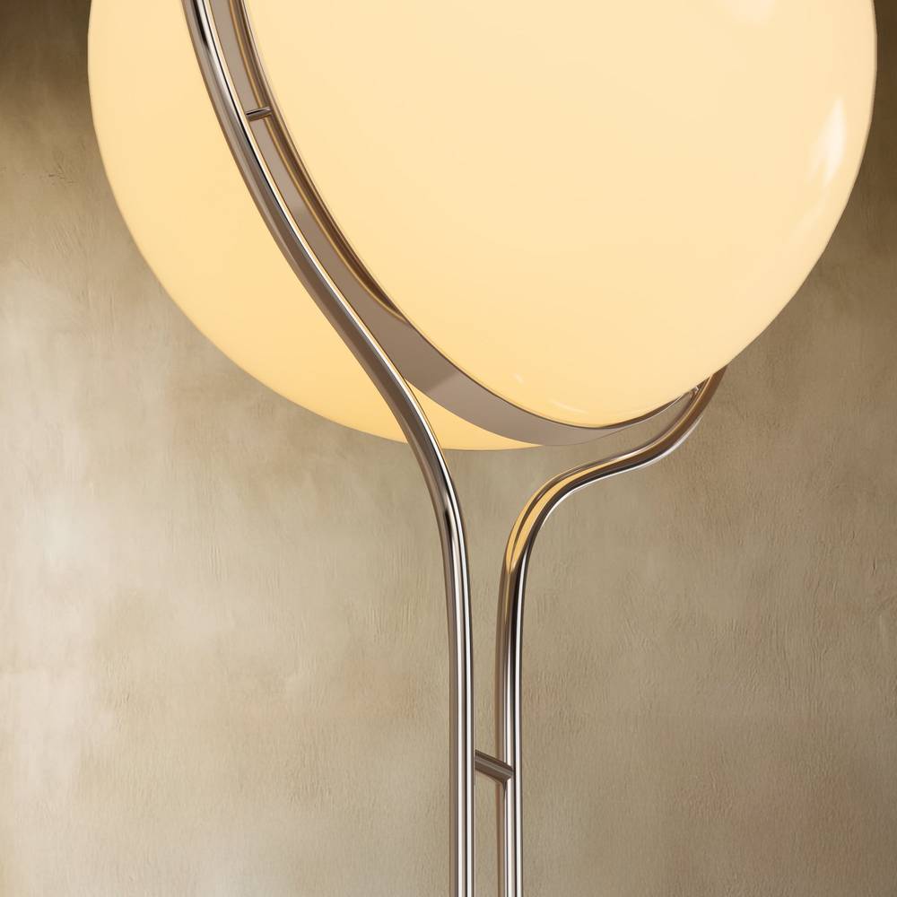 LumenSpan Floor to Ceiling Sculptural Lamp for Modern Living Spaces