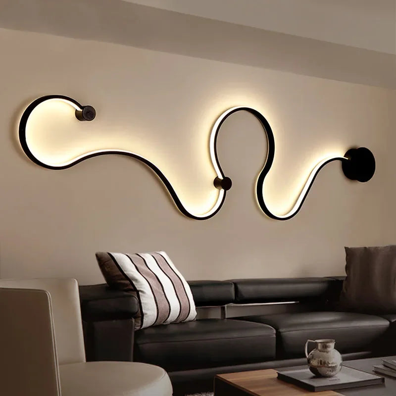 PureShine Slim LED fali lámpa távirányítós fényerő-szabályozással