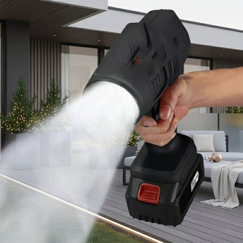 Kraftfull handblåsare med turboteknologi och variabel luftflöde för effektiv rengöring - Fioriscas