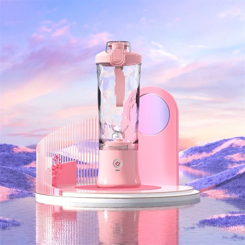 Licuadora portátil para batidos con batería de 4000 mAh y capacidad de 600 ml - Fioriscas