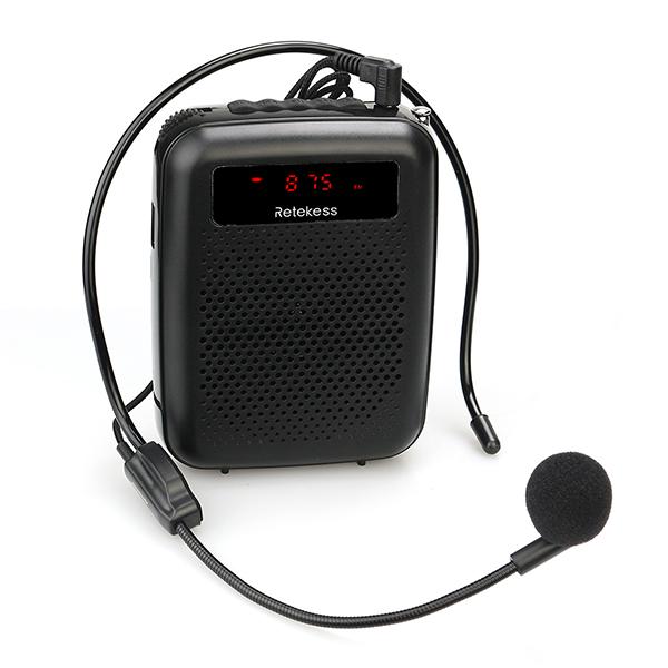 Amplificador de voz portátil para profesores con grabación de lecciones, NexaLearn ClassAmp