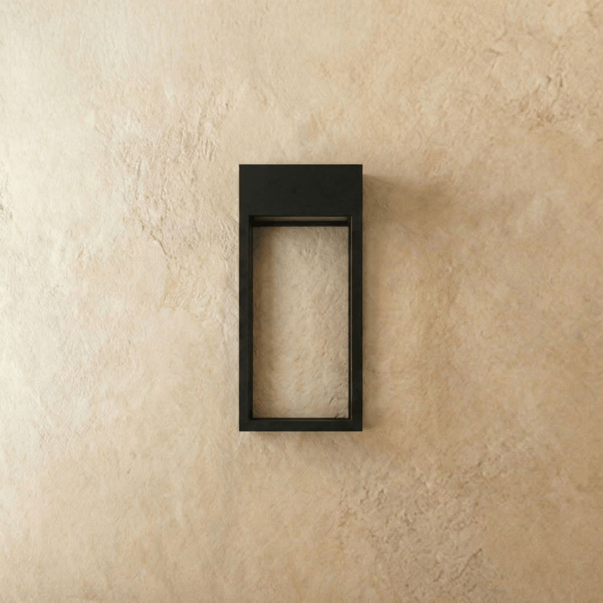 Aurelia Outdoor Wall Light Stainless Steel Black Finish