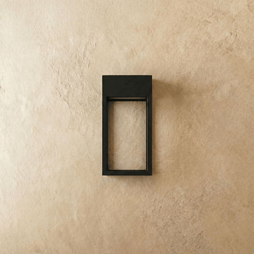Aurelia Outdoor Wall Light Stainless Steel Black Finish